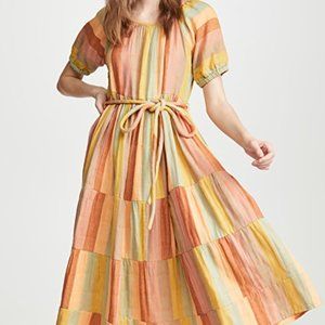 Ace & Jig Noah Dress in color Sorbet Size Large Like New Sold Out